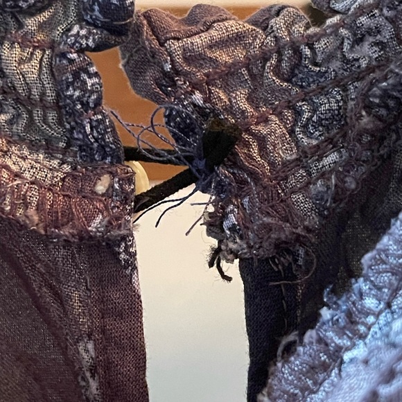 Beautiful blue quilt inspired dress!! NWOT - Picture 6 of 7